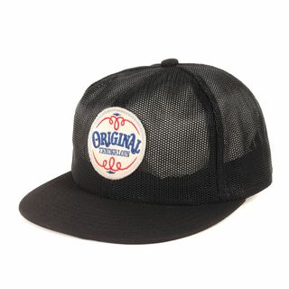 テンダーロイン(TENDERLOIN)のTENDERLOIN テンダーロイン キャップ / ワッペン付き フルメッシュキャップ (TRUCKER CAP FULL MESH) / ブラック 黒 / ブランド 帽子【メンズ】【中古】(キャップ)
