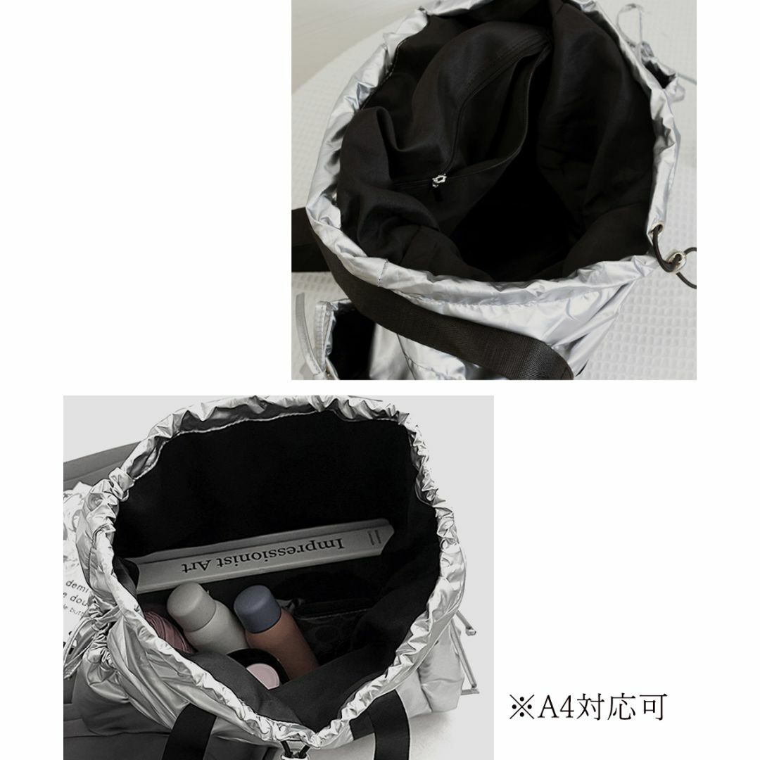 ■新品 トートバッグ 大容量かばん 軽量 韓国風 カジュアル 手提げ鞄 ドロスト レディースのバッグ(トートバッグ)の商品写真