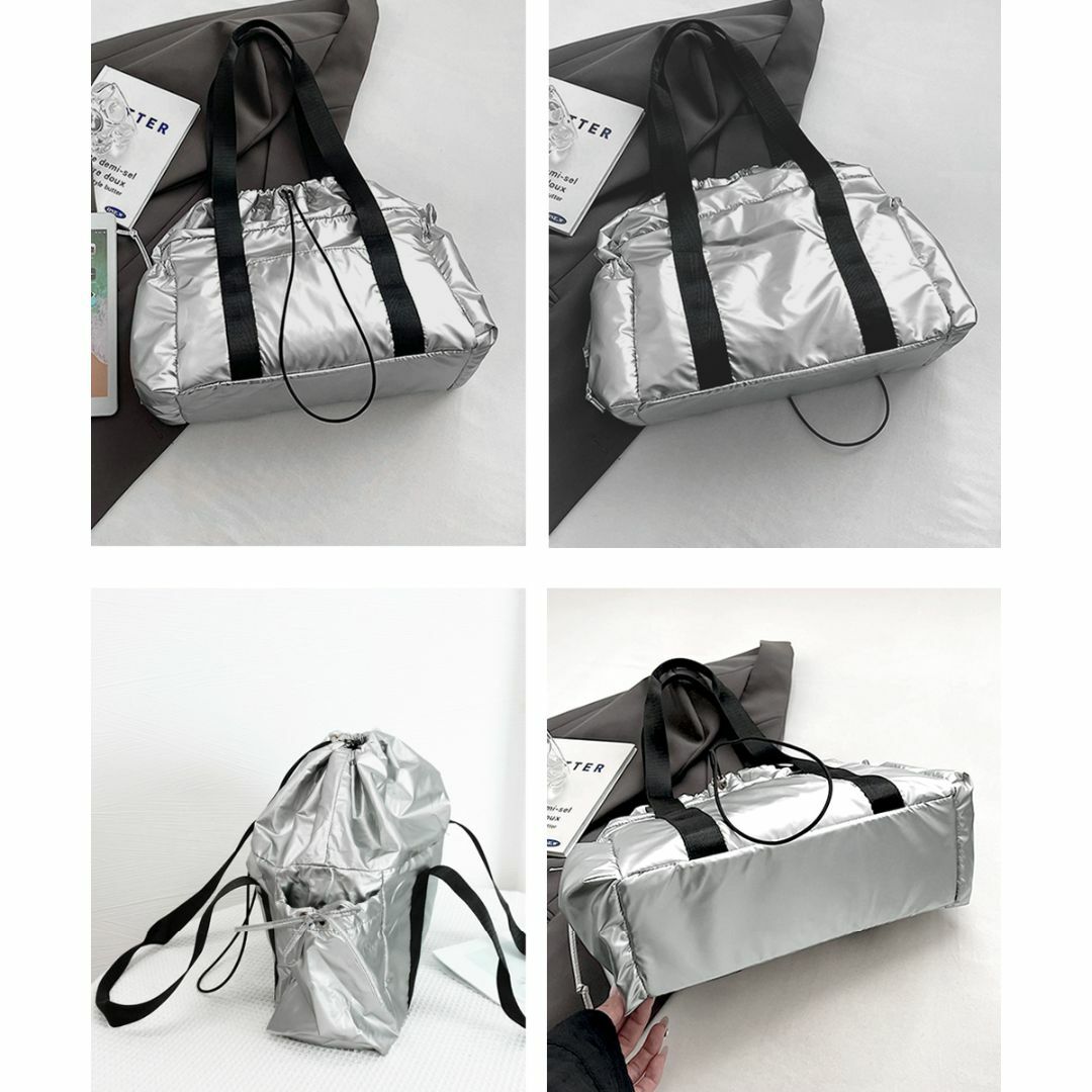 ■新品 トートバッグ 大容量かばん 軽量 韓国風 カジュアル 手提げ鞄 ドロスト レディースのバッグ(トートバッグ)の商品写真