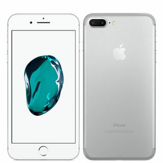 アップル(Apple)のiPhone7 Plus 128GB シルバー SIMフリー 本体 スマホ iPhone 7 Plus アイフォン アップル apple  【送料無料】 ip7pmtm564(スマートフォン本体)