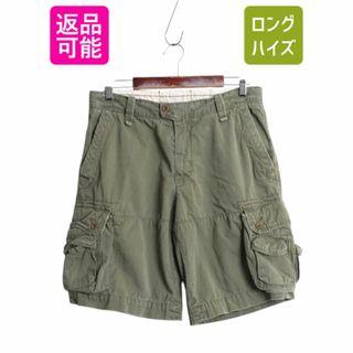 00s ポロ ラルフローレン カーゴ ショーツ メンズ 32 / オールド ヴィンテージ 加工 ショートパンツ コットン チノ ミリタリー ノータック
