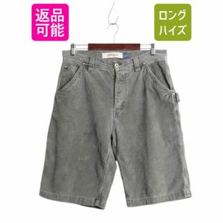 00s オールド ギャップ コーデュロイ ペインター ショートパンツ メンズ 34 古着 オールド ショーツ 短パン 細畝 コットン ノータック 無地