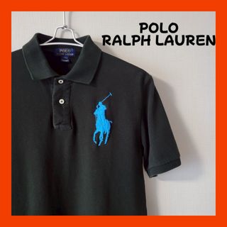 ポロラルフローレン(POLO RALPH LAUREN)のPolo Ralph ラルフローレン ビッグポニー　ポロシャツ L ブラック(ポロシャツ)