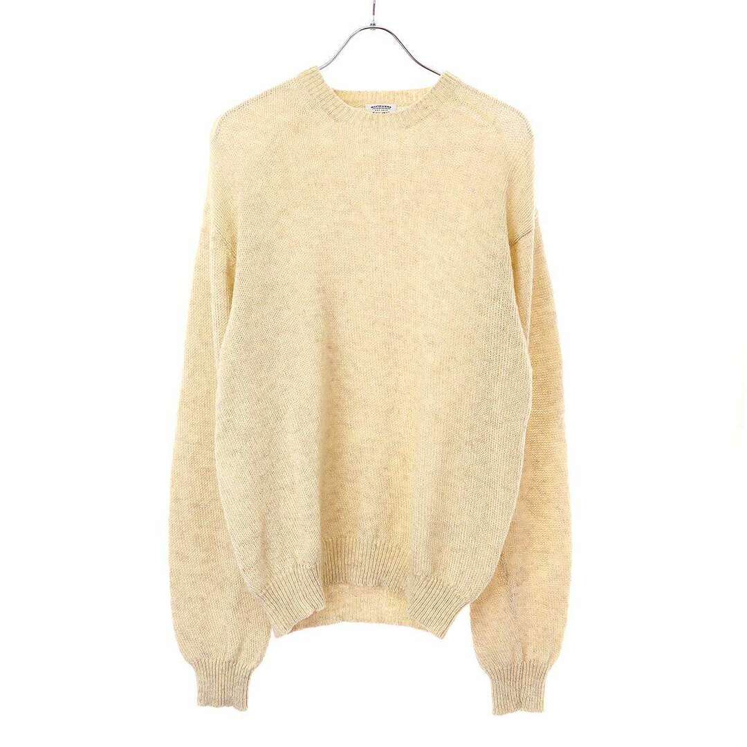 MAATEE＆SONS マーティーアンドサンズ 24AW SHET和紙 P/O SWEATER ニットセーター MT4303-0105 ベージュ 2 メンズのトップス(ベスト)の商品写真