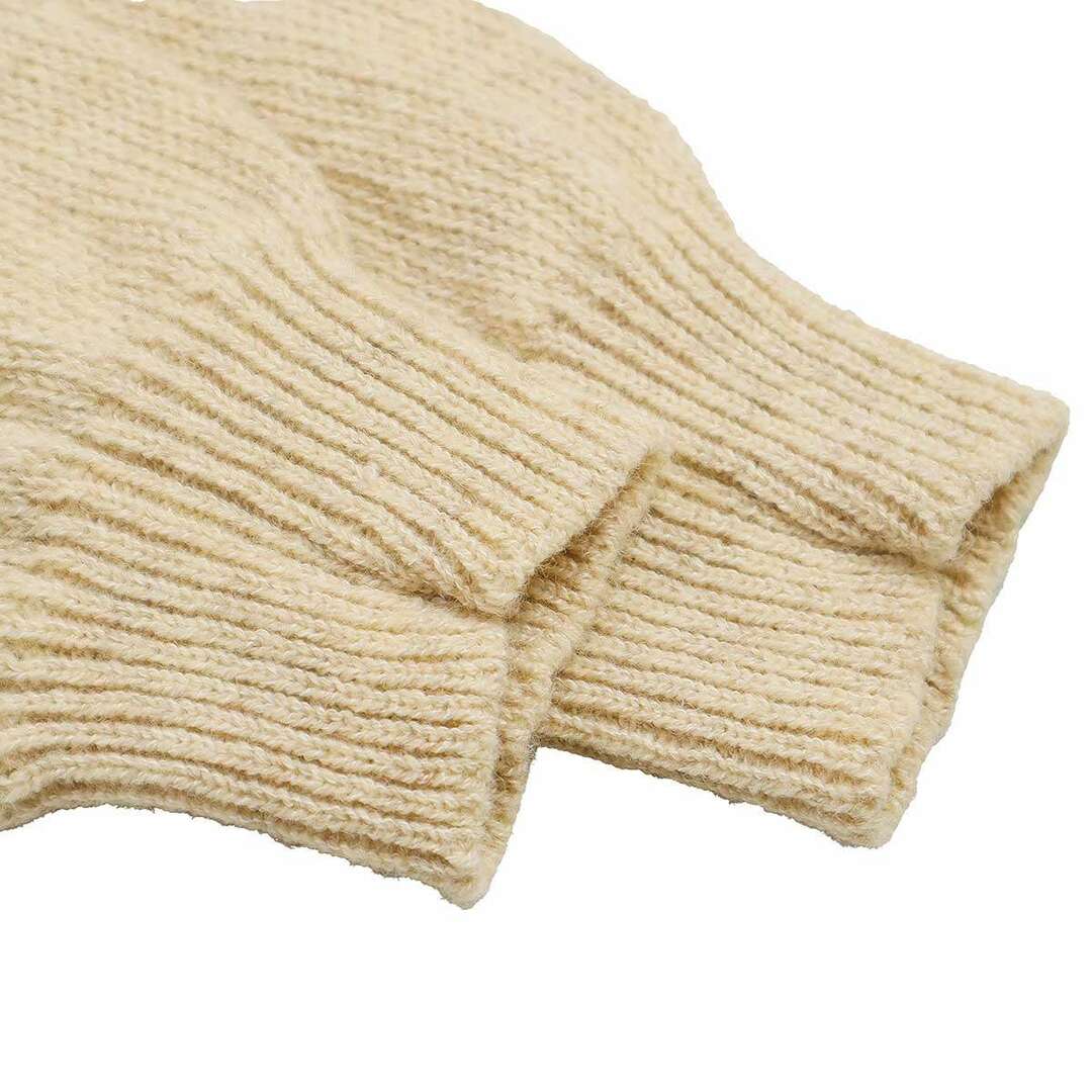 MAATEE＆SONS マーティーアンドサンズ 24AW SHET和紙 P/O SWEATER ニットセーター MT4303-0105 ベージュ 2 メンズのトップス(ベスト)の商品写真