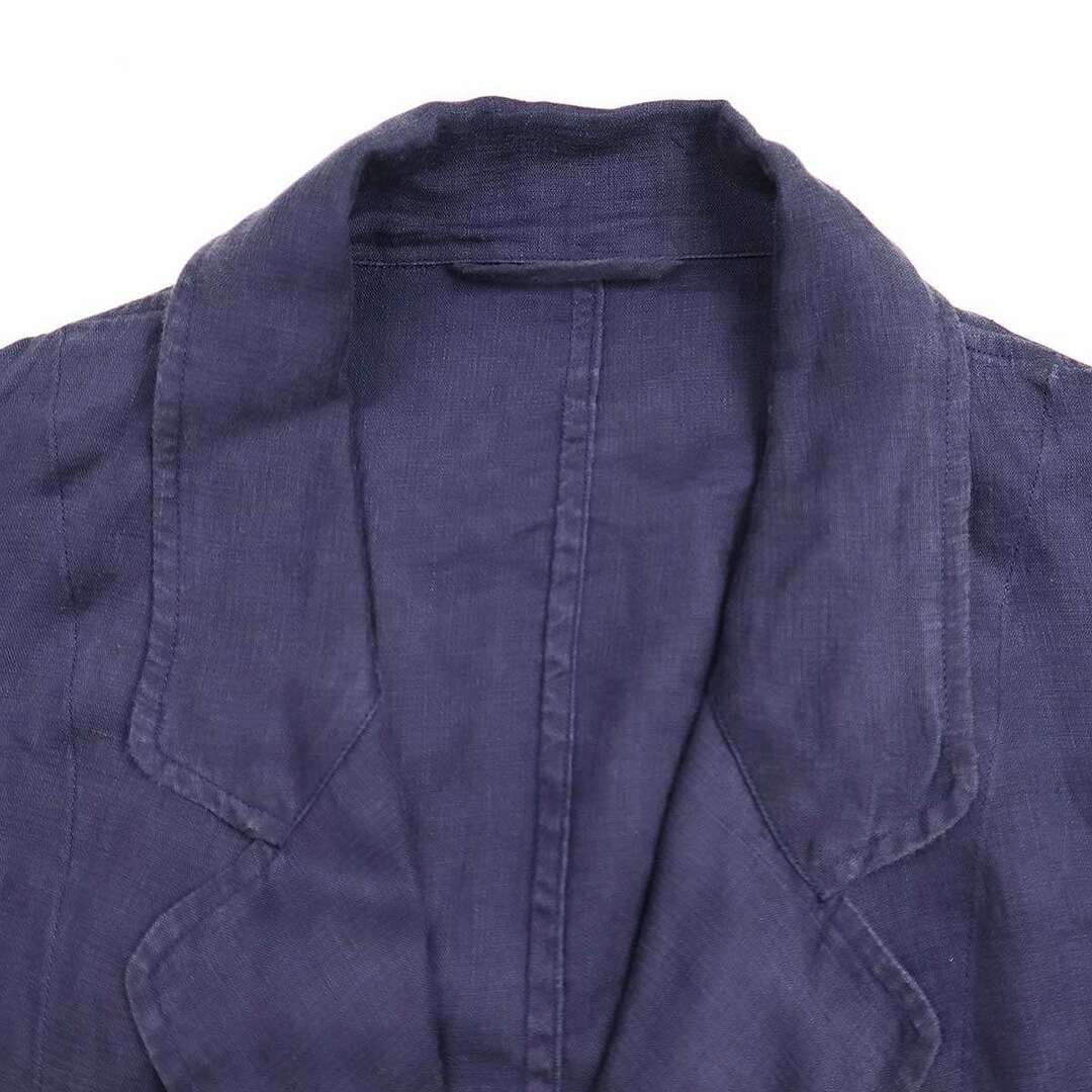 COMOLI(コモリ)のCOMOLI コモリ 21SS リネンWクロスジャケット T01-01019 パープル系 1 メンズのジャケット/アウター(テーラードジャケット)の商品写真