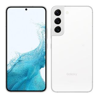 サムスン(SAMSUNG)のSCG13 Galaxy S22 ファントムホワイト SIMフリー 本体 au Aランク スマホ ギャラクシー  【送料無料】 scg13wh8mtm(スマートフォン本体)