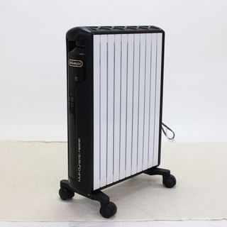 中古 [2020年発売モデル] デロンギ マルチダイナミックヒーター Wi-Fiモデル MDHAA15WIFI-BK 1500W ピュアホワイト+マットブラック (暖房目安 10~13畳) 【可(C)】