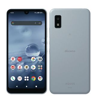 シャープ(SHARP)のSH-51C AQUOS wish2 ブルー SIMフリー 本体 ドコモ ほぼ新品 スマホ シャープ  【送料無料】 sh51cbl9mtm(スマートフォン本体)