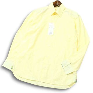 ミラショーン(mila schon)の未使用★ mila schon ミラショーン 通年★ ストライプ 花柄使い 長袖 ボタンダウン シャツ Sz.46 メンズ(シャツ)