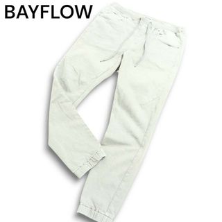 ベイフロー(BAYFLOW)の22SS★ BAYFLOW ベイフロー 通年 イージー ストレッチ デニム ジョガー パンツ ジーンズ Sz.4 メンズ 灰 グレー(デニム/ジーンズ)