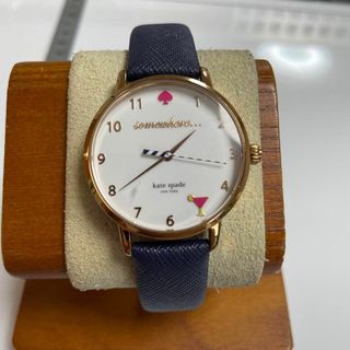 ケイトスペードニューヨーク(kate spade NEW YORK)のKATE SPADE 腕時計　【稼働品・電池交換済】(腕時計)