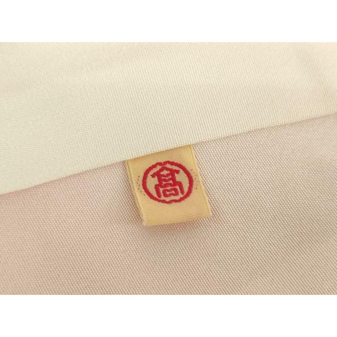 平和屋着物●上質な色無地　吉祥花地紋　紅梅色　高島屋扱い　正絹　逸品　DAAU5797ps レディースの水着/浴衣(着物)の商品写真