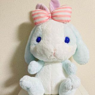 【かのんちゃん】ぽてうさろっぴー BIGぬいぐるみ うさぎ イースター リボン