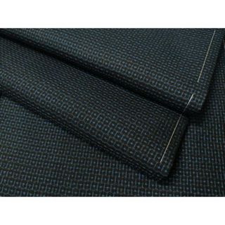 平和屋着物●男性　本場大島紬　アンサンブル　100亀甲　総詰め　正絹　逸品　未使用　CAAV4786vp