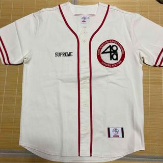 Supreme 40 Acres Twill Baseball Jersey M