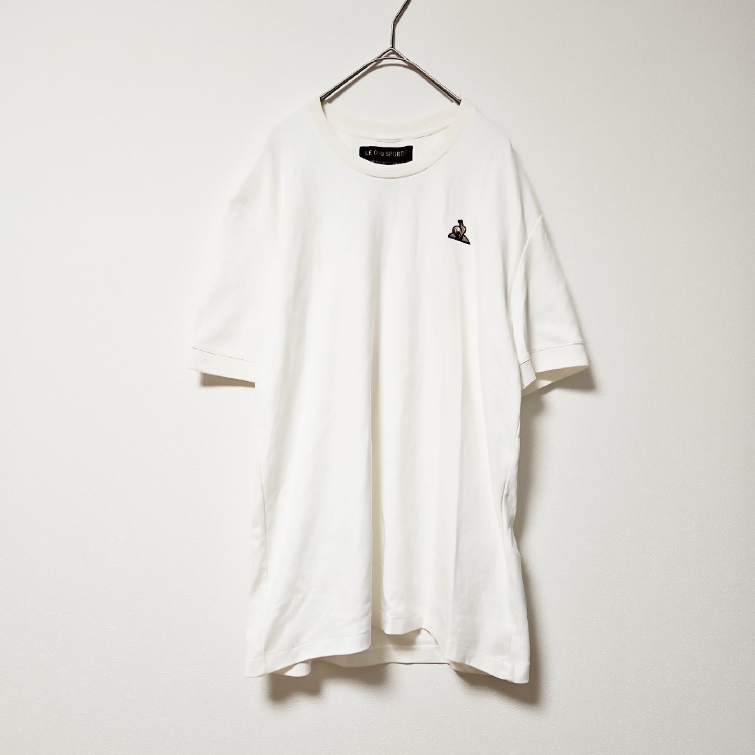 le coq sportif(ルコックスポルティフ)の新品タグ付き★【LE COQ SPORTIF】半袖 Tシャツ ホワイト (M) レディースのトップス(Tシャツ(半袖/袖なし))の商品写真