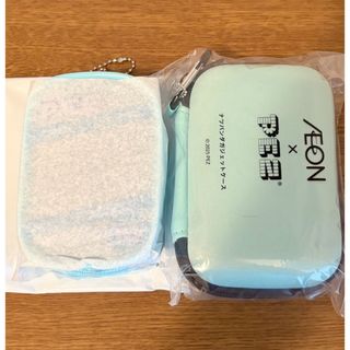 イオン　PEZ ガジェットケース　カラビナ付& 推し活クリアポーチ　夏パンダ(ポーチ)