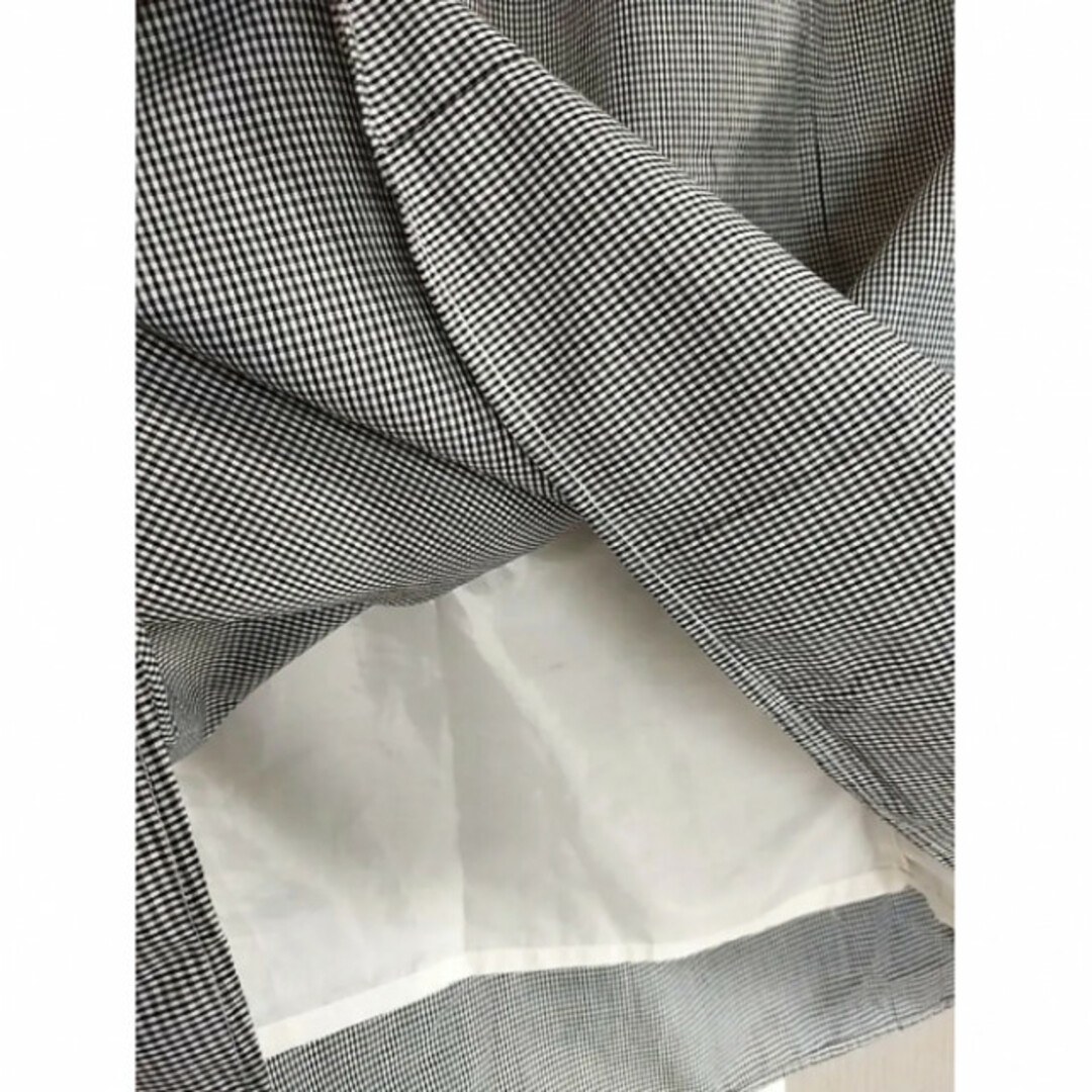 【L】レディース スカート ボトムス ロングスカート チェック柄 裏地付き レディースのスカート(ロングスカート)の商品写真