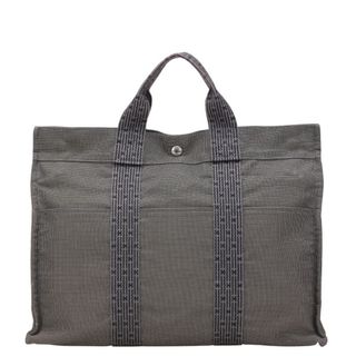 エルメス(HERMES)の美品 エルメス エールライン トートMM トートバッグ キャンバス レディース HERMES 【1-0218276】(トートバッグ)