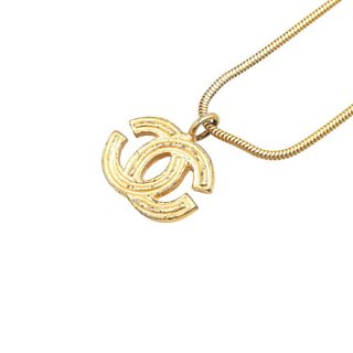 シャネル(CHANEL)のシャネル ココマーク ペンダントネックレス メッキ レディース CHANEL 【222-20436】(ネックレス)