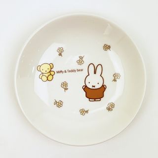ミッフィー(miffy)のミッフィー miffy ＆テディベア ミニプレート 食器 日本製(サングラス/メガネ)
