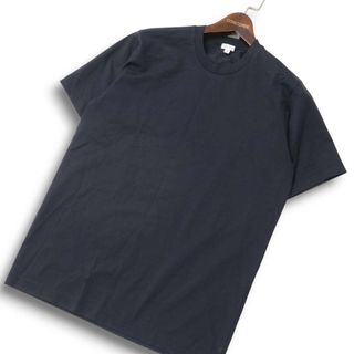 ビューティアンドユースユナイテッドアローズ(BEAUTY&YOUTH UNITED ARROWS)のBEAUTY&YOUTH ユナイテッドアローズ 春夏★ 半袖 BY ハイゲージ コットン Tシャツ Sz.M メンズ 紺 ネイビー(Tシャツ/カットソー(半袖/袖なし))