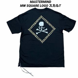 ●最高級 マスターマインド MW SQUARE LOGO スカルロゴTシャツ M