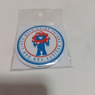 大阪関西万博 ミャクミャク缶バッジLサイズ E