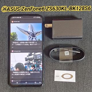 ㉖ASUS ZenFone6 ZS630KL-BK128S6