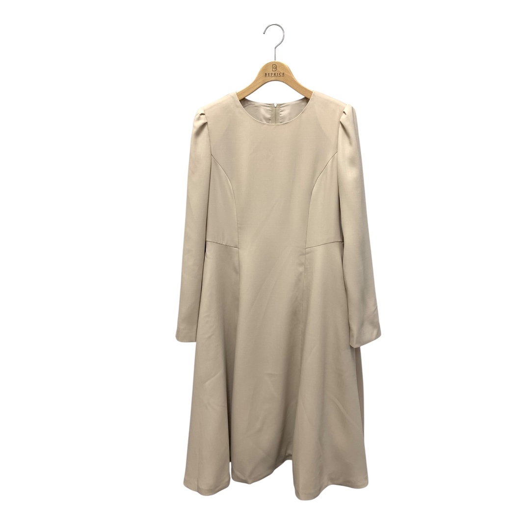 FOXEY(フォクシー)のフォクシー Dress Graceful 45171 ワンピース 42 ベージュ IT2JBBNE3ENQ レディースのワンピース(ひざ丈ワンピース)の商品写真