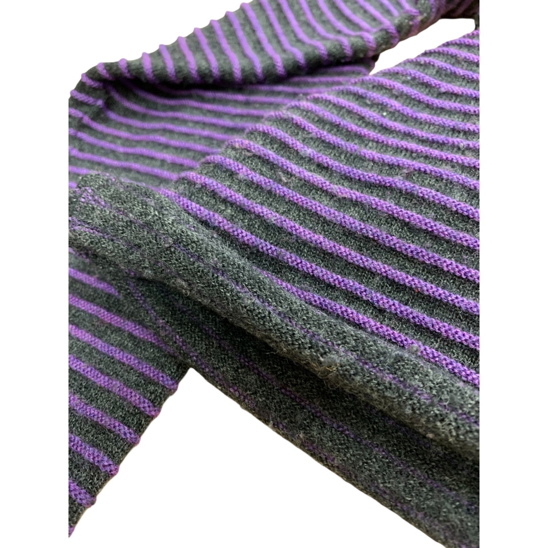 ISSEY MIYAKE(イッセイミヤケ)のイッセイミヤケ ME83KN039 タートルネックニット 2 パープル パイピング ITUHH57IYJW8 メンズのトップス(ニット/セーター)の商品写真