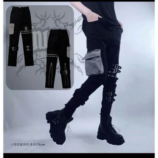NieR 超高品質VISUAL PANTS 【GRAY POCKET】