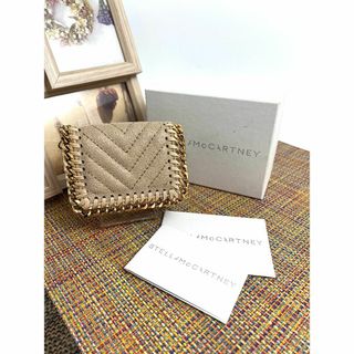 ステラマッカートニー(Stella McCartney)の✨ほぼ未使用品✨ ステラマッカートニー　三つ折り財布　ファラベラ キルティング(財布)