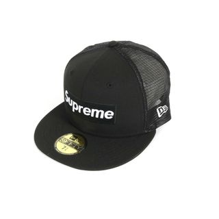 シュプリーム(Supreme)の【新品】SUPREME シュプリーム 58.7cm メンズ キャップ Box Logo Mesh Back New Era ボックスロゴメッシュキャップ ニューエラ 黒 新品 古着(キャップ)