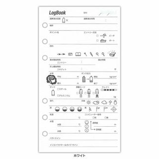 スペアログ ログブック ダイビング ログ レフィル 6穴 ログブックバインダー 