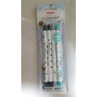 ゼブラ｜ZEBRA CLICKART クリッカート 水性マーカー ユルカワフェ…