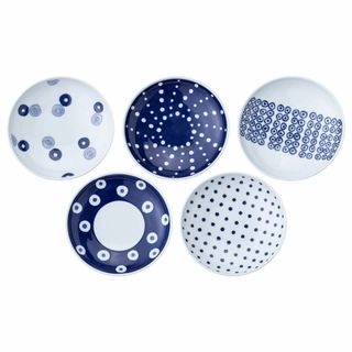 【在庫処分】西海陶器 波佐見焼 皿 セット 軽量 小皿 取り皿 プレート 皿 5(食器)