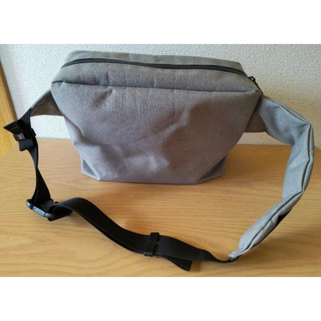 ADAM PATEK(アダムパテック)の＃【★定価11,000円★】アダムパテック ヘザーナイロンボディバッグ グレー メンズのバッグ(ボディーバッグ)の商品写真