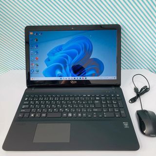 ソニー(SONY)のT239 SONYVAIOノートパソコンWebカメラSSD高速Windows11(ノートPC)