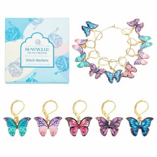 SUNNYCLUE　【蝶恋花】　1箱20個　ランダム色　蝶　ステッチ　マーカー　(その他)