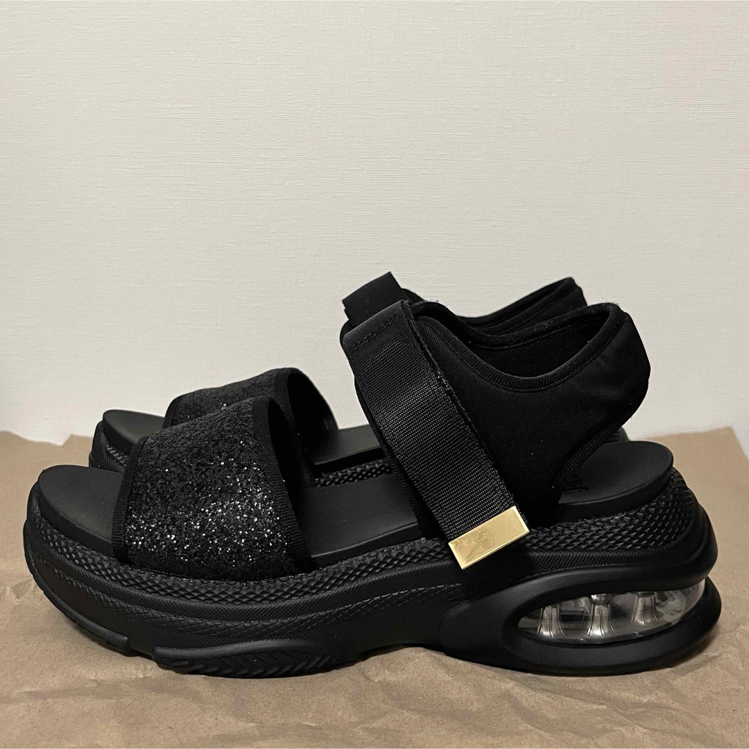 スポーツサンダル Lサイズ 黒 レディースの靴/シューズ(サンダル)の商品写真