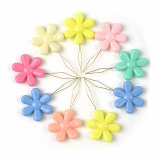 糸通し 10枚入り 針糸通し ツール 花形 DIY 手芸 裁縫道具 裁縫 刺繍 