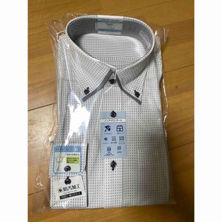 アオキ(AOKI)のAOKI LES MUSE ノンアイロン ワイシャツ Mサイズ(シャツ)