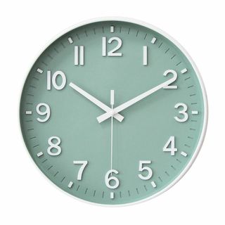 【特価セール】掛け時計 電波時計 おしゃれ 北欧 連続秒針 静音 壁掛け時計 夜