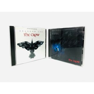 【新品同様】映画『クロウ 飛翔伝説』シリーズサントラ＆スコアCD2枚セット／廃盤