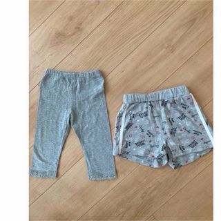 レギンス パンツ　ショートパンツ　セット　西松屋