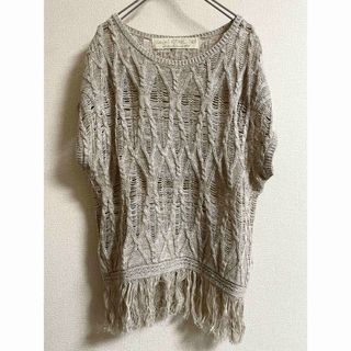 ゴア(goa)のgoa knit t-shirt long sleeve ゴア 00's y2k(ニット/セーター)