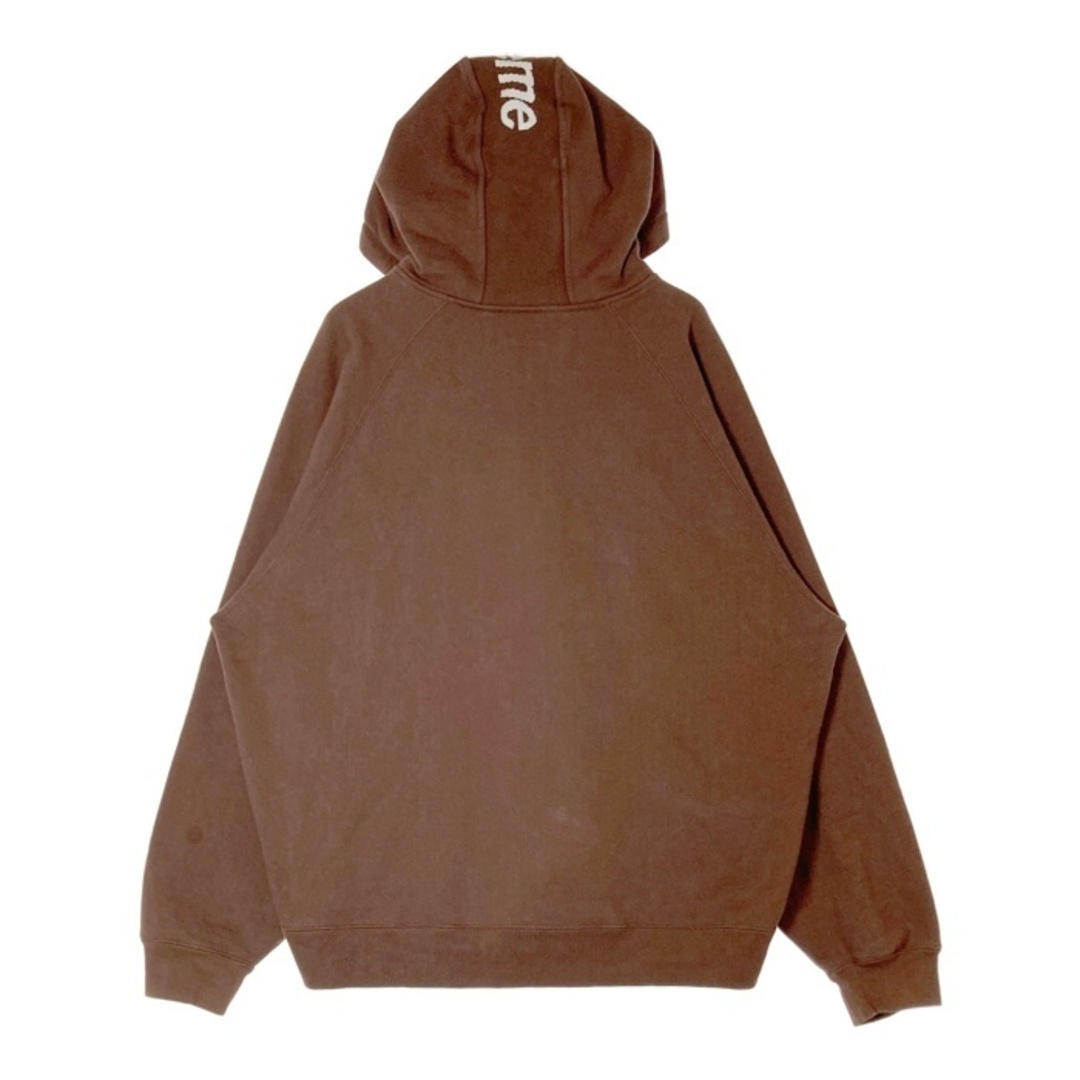 Supreme(シュプリーム)の★Supreme シュプリーム 22FW Brim Zip Up Hooded Sweatshirt フルジップ スウェットパーカー ブラウン sizeXL メンズのトップス(パーカー)の商品写真