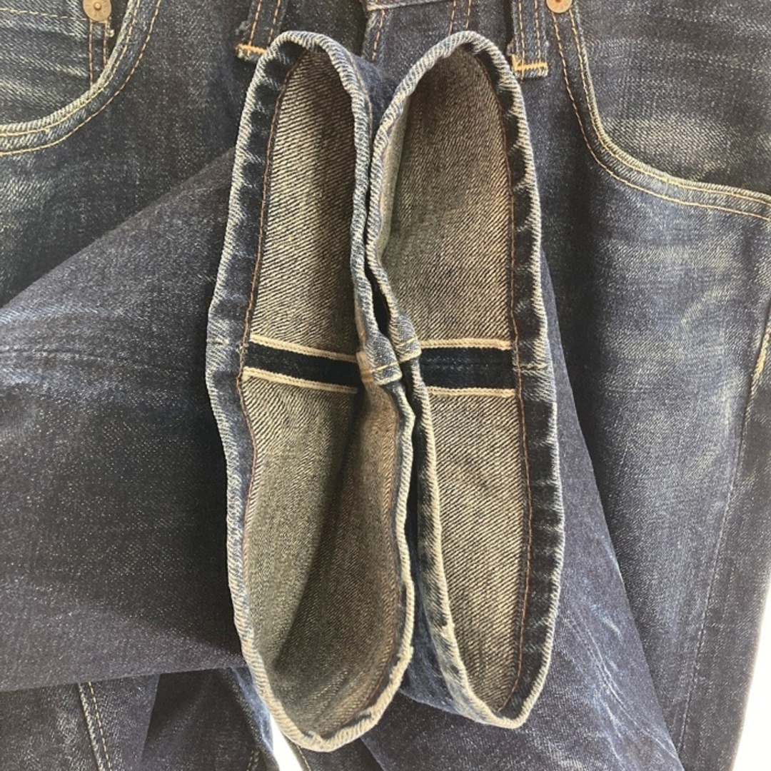 DENIME(ドゥニーム)の★DENIME ドゥニーム Lot 949 赤耳 ボタンフライ デニムパンツ インディゴ size31 メンズのパンツ(デニム/ジーンズ)の商品写真